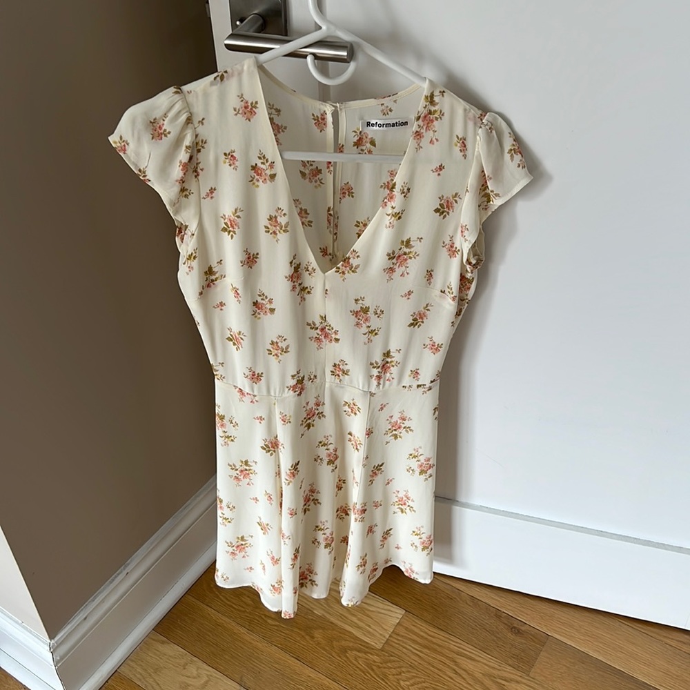 Reformation size 0 floral dress worn once